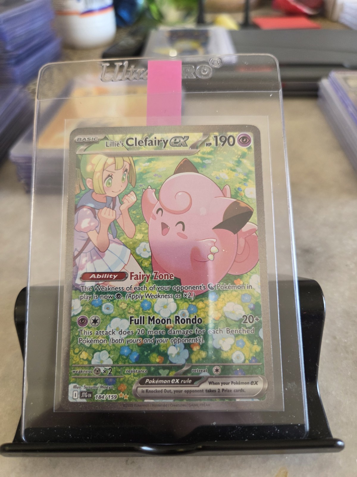 Lillies Clefairy EX 184/159 Sir Journey Together LP
