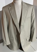 Vintage Brooks Brothers Blazer 44R Union Made USA Sport Coat Khaki