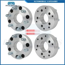 4Pcs 2" 5x4.5 to 6x5.5 Conversion Wheel Adapters For Toyota Honda Mazda Dodge