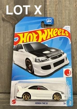 2024 Hot Wheels HW J-IMPORTS 2/10 Honda Civic Si 45/250 (White)