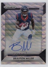 2016 Panini Prizm Rookie Blue Wave 16/149 Braxton Miller #RA-BML Auto 0m0