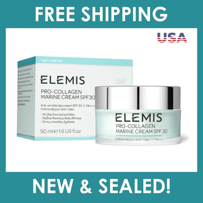 ELEMIS Pro-Collagen Marine Cream SPF 30 - Free Shipping - 50 ml / 1.6 oz - Sale