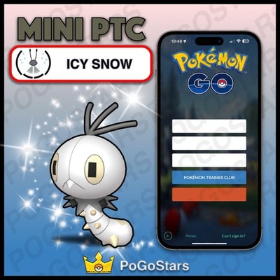 Pokémon PTC Go - Shiny Scatterbug Icy Snow - 80K Stardust Read Description 