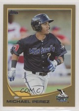 2013 Topps Pro Debut Gold 3/50 Michael Perez #123 hv1
