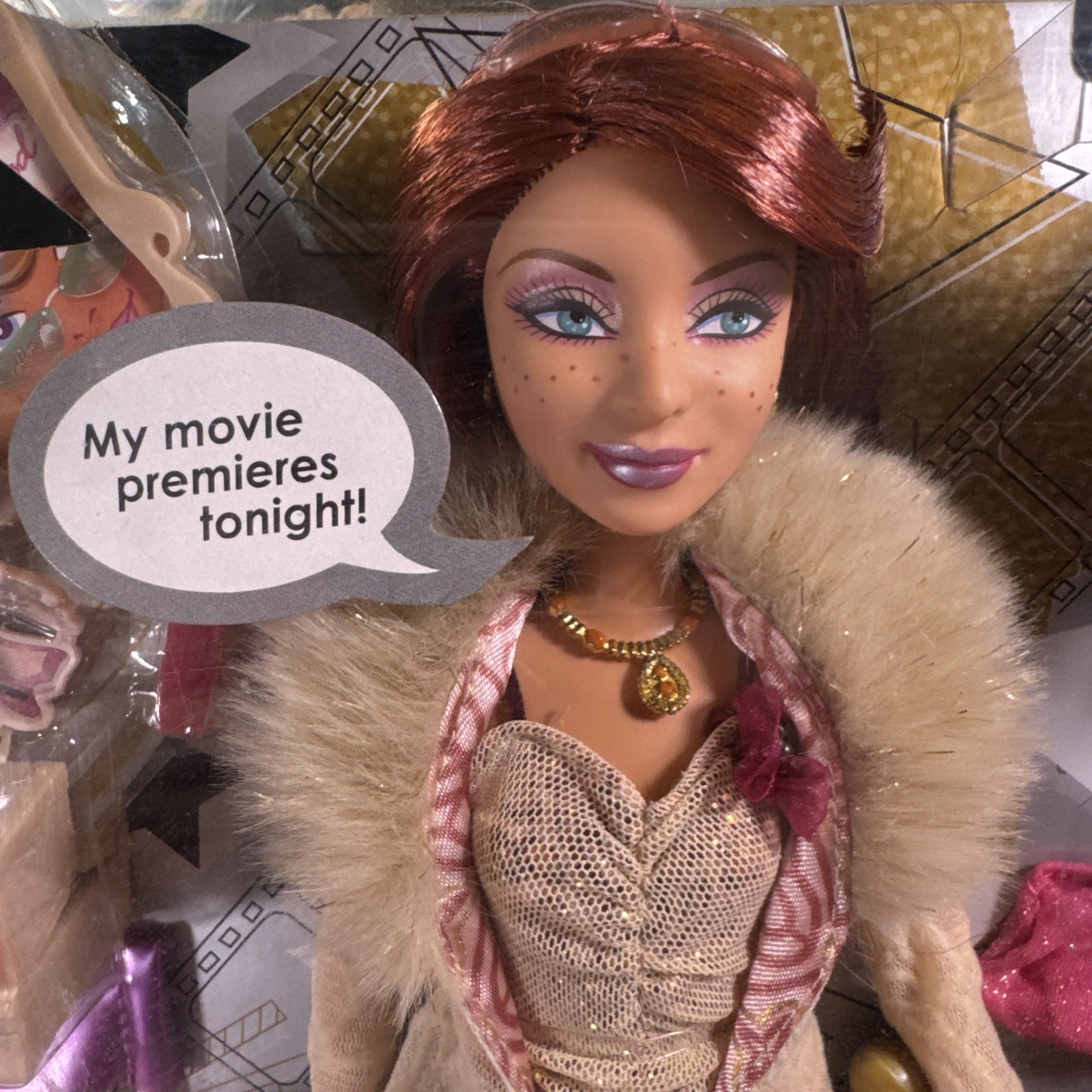 Barbie My Scene Goes Hollywood Lindsay Lohan Doll Gift Set M