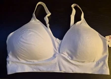 Juniors SO Super Soft Lounge Bralette Size XL So XL (38 B / C ) NEW White bra