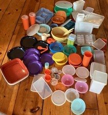 Massive 118 Piece Vintage Tupperware Lot /Collectible Pieces / Make Best Offer
