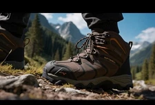 Nortiv8 Mens Hiking Boots Waterproof Outdoor High  Top Work Shoes US 8.5 Gorpcor