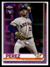 2019 Topps Chrome #62 Cionel Perez Pink Refractor