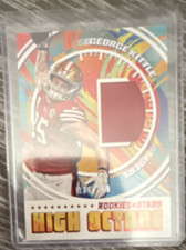 Panini 2022 Rookies & Stars High Octane Memorabilia George Kittle #HM-GK 49ers