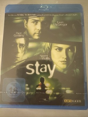 Stay - Ryan Gosling - Bluray - Uncut - Deutsch - Rar - Rarität - NEU/OVP