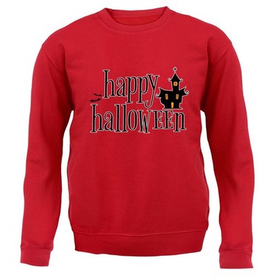 Happy Halloween - Kinder Hoodie / Pullover - Kürbis Grusel Geist lustiges Kostüm