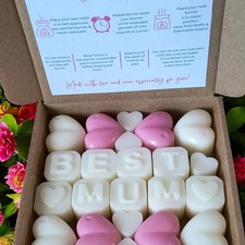 Handmade Gift Set Idea | BEST MUM | Soy Wax Melts | V.Strong |