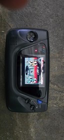 Sega Game Gear Console + Game &ndash; IPS LCD Screen &ndash; Recapped &ndash; Original Hard Case