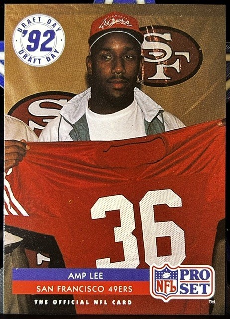 1992 Pro Set - Draft Day - Amp Lee #29 (RC)