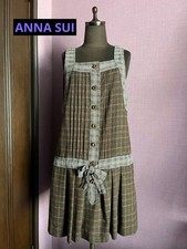 Anna SUI One Piece Jumper Skirt US2 M Autumn Winter 2010 NY Collection Japan
