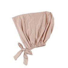 Under Scarf Hijab Cap with Tie-Back Closure Jersey Inner Cap with Adjustable ...