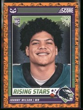 2024 Panini Score-A-Treat - Rising Stars Johnny Wilson #29 Orange Pumpkins (RC)