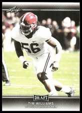 Tim Williams Rookie 2017 Leaf Draft #66 Alabama Crimson Tide