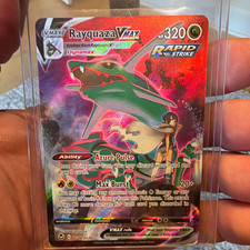 Rayquaza VMAX Rapid Strike Holo Ultra Rare TG20/TG30 Silver Tempest TG on eBay