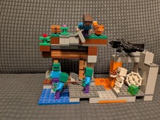 Lego Minecraft 21166 (The "Abandoned" Mine) With FOUR extra minifigs