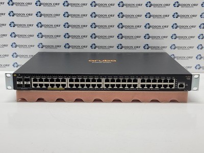 HP/Aruba JL262A 2930F 48 Port PoE+|4x 1GbE SFP Layer 3 Switch Grade B SKU 24899