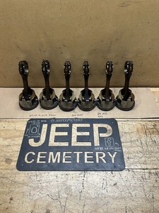 JEEP 4.0L Engine 87-95 Connecting Rod Piston Set Of 6 Standard Bore 544 XJ MJ YJ