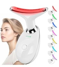 Red Light Therapy for Face and Neck Massager Tool LED Facial Light Therapy Skin