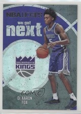 2017-18 Panini NBA Hoops We Got Next De'Aaron Fox #5 7zf