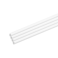 8pcs Acrylic Round Rods 1/8" x 8" Clear Acrylic Dowel Rods Sticks Plastic Sticks