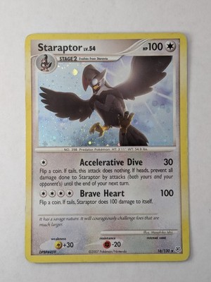 Staraptor 16/130 Diamond and Pearl Holo LP