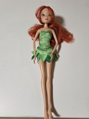 Winx Club Bloom Charmix Fashion Doll Red Hair 11.5'' Viacom 2012 Redress C94