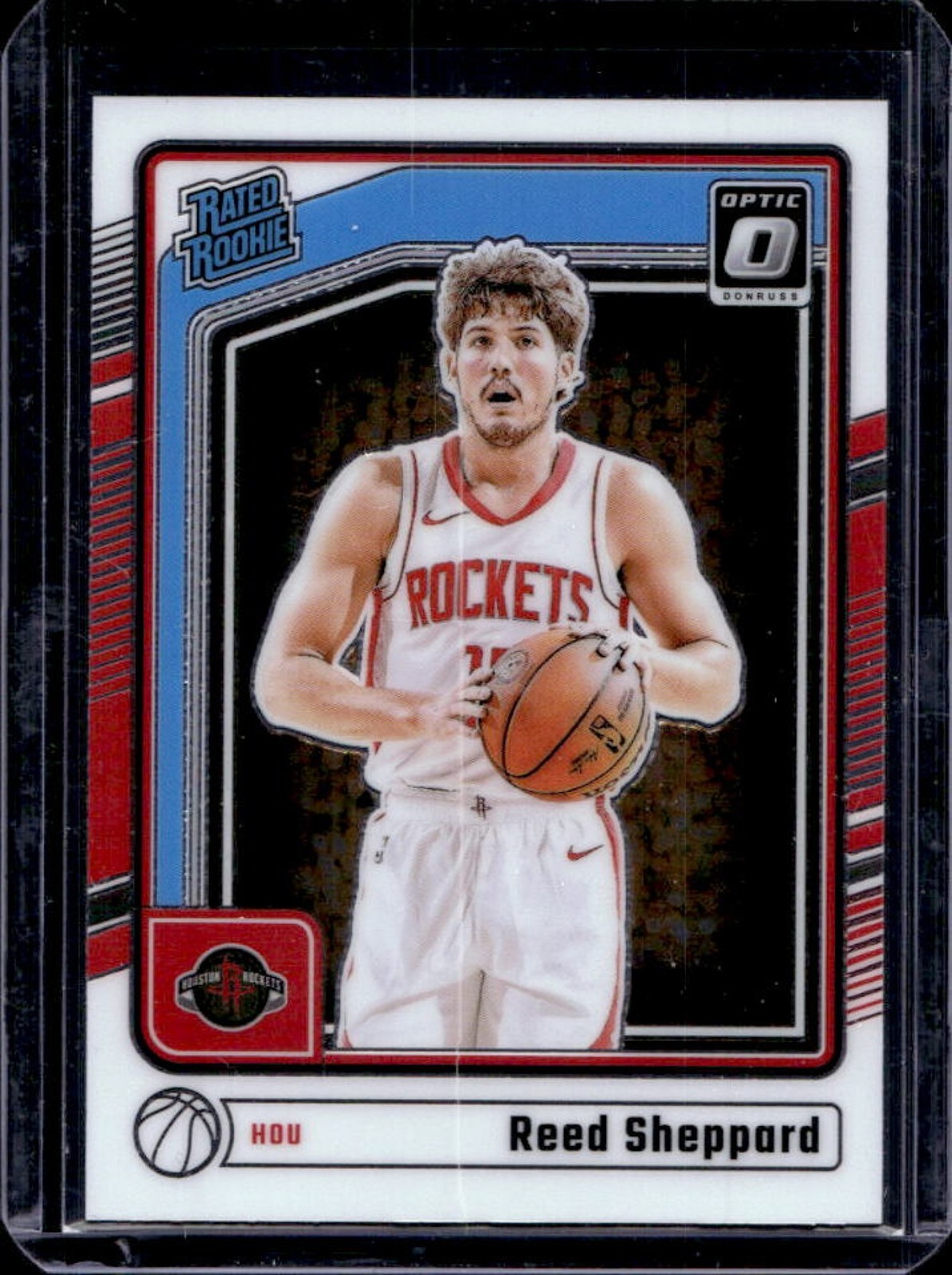 2024-25 Donruss Optic Reed Sheppard Rated Rookie RC #255 Rockets