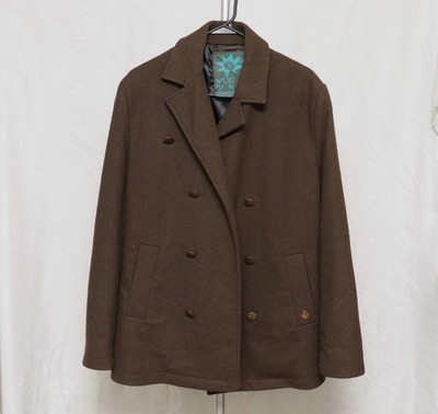 Volcom Pea coat Jacket Men s S Brown Volcom scout