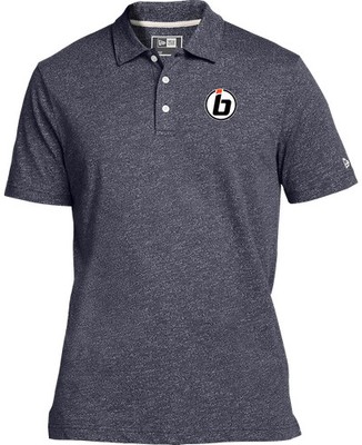 Inside Bowling New Era Twist Polo Navy