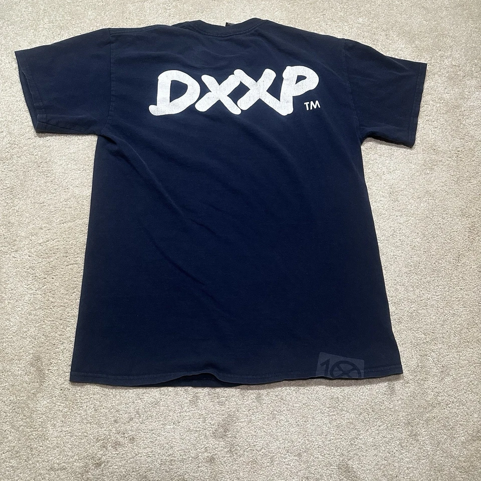 Camiseta De Colección 10 Profundos Para Hombre Mediana Azul Doble Cara Foto 2 de 4