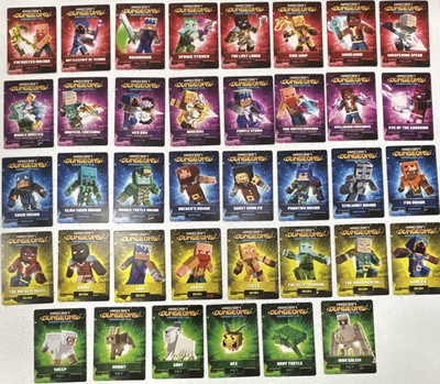 Minecraft Dungeons Arcade Series 5  Hidden Depths  Set cards (61-98)