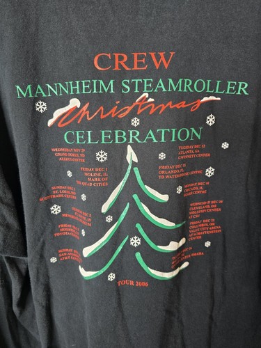 Mannheim Steamroller Christmas Tour 2006 Crew Herren Langarm T-Shirt XL - Bild 5 von 5