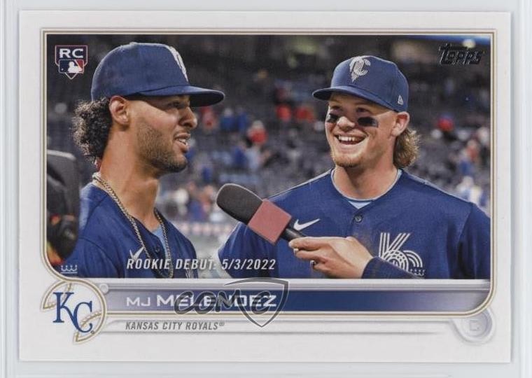 2022 Topps Update Rookie Debut MJ Melendez #US73 Rookie RC 0q1p