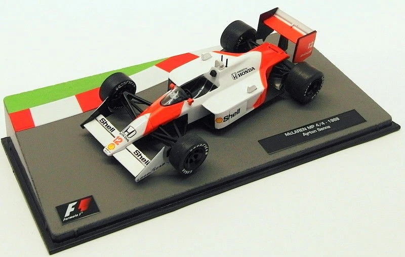 Coche modelo Altaya escala 1/43 JK8218S - F1 McLaren MP 4/4 1988 - Ayrton Senna Foto 2 de 2