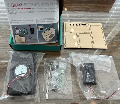 STEM Kits Science & Exploration Activity Box (Radio Kit), Educational, Age 8+