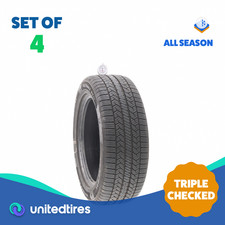 Set Of 4 Used 20555r16 General Altimax Rt45 91h - 6.5-8.532