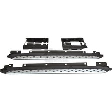 Set Alu Trittbretter Schweller für Mercedes GLA X156 Bj 13-inkl. Anbaumaterial Set Alu Trittbretter Schweller für Mercedes GLA X156 Bj 13-inkl. Anbaumaterial