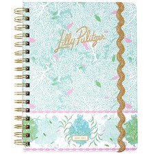 Lilly Pulitzer Large 17-Month Planner 6.75" x 8.87" Agenda Fantastical for Home
