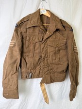 Original WW2 Britische Armee 1940 Muster Battledress - Royal Signals Sergeant