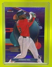 JHONKENSY NOEL Uncommon Purple Refractor /200 RC 2025 Topps Finest #117 ORIOLES