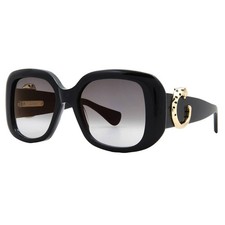 Cartier Panthere de Cartier Grey Multitreatment Square Ladies Sunglasses CT0471S