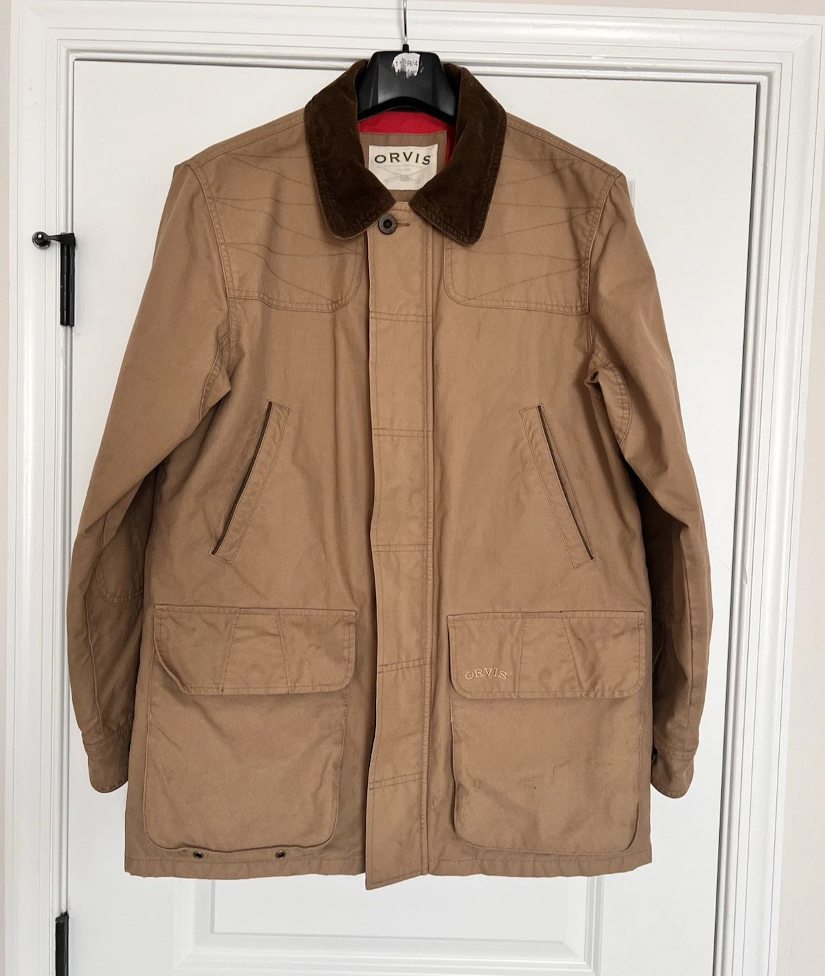 Orvis Heritage Waxed Canvas Field Jacket — view 2