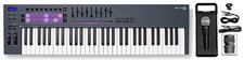 Novation FLkey 49 Key MIDI Keyboard Controller for FL Studio Microphone
