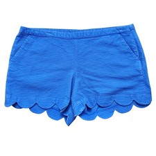 Lilly Pulitzer Magnolia Scalloped Hem Shorts Size 14